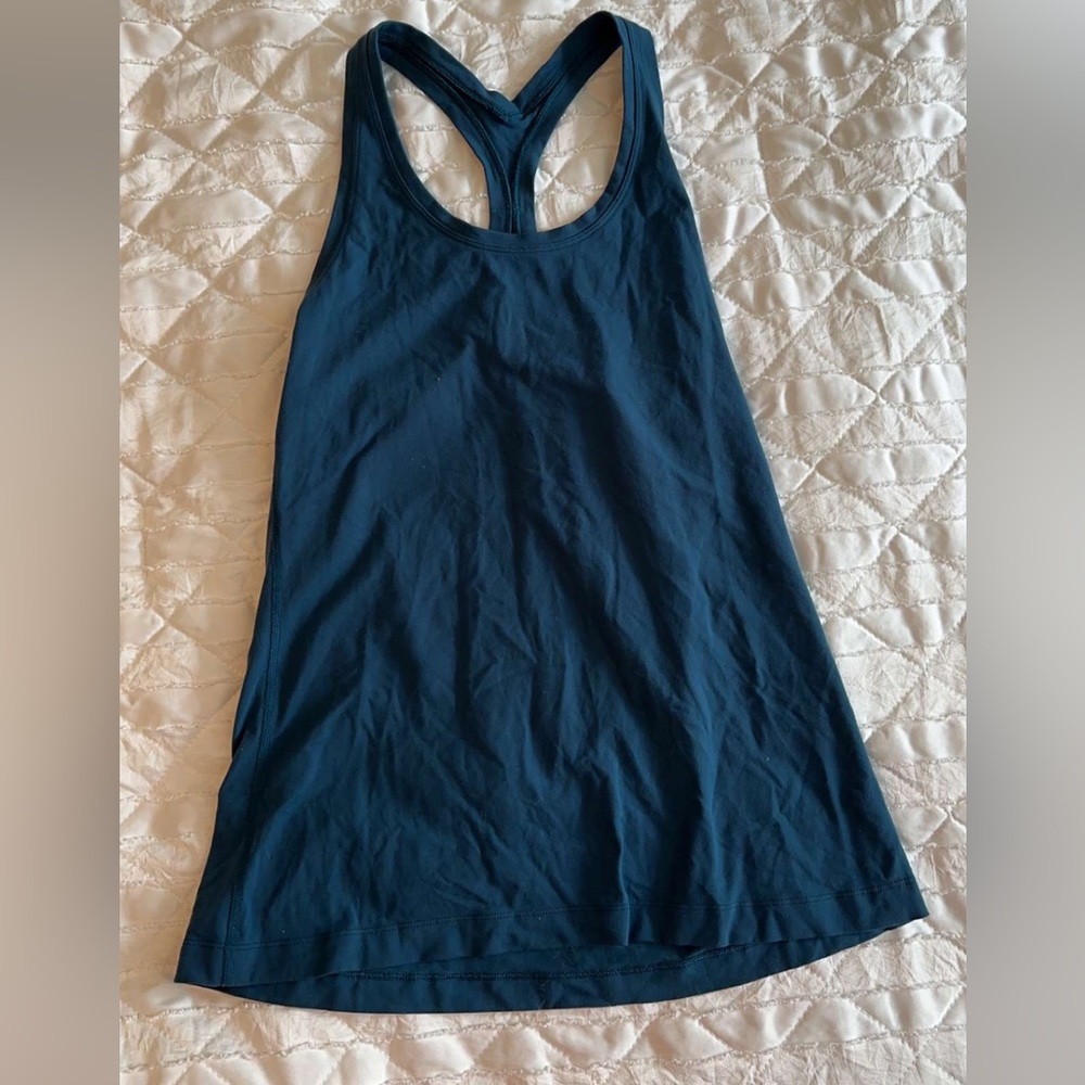 Dark Teal Lululemon Tank Top